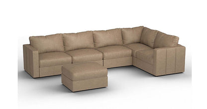 Lovesac – 6 Seats + 8 Sides Combed Chenille &amp; Standard Foam – Taupe - 1772861430064_803