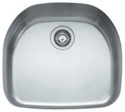 FRANKE PRX11021 Franke Prestige 22.25-In. X 20-In. 18 Gauge Stainless Steel Undermount Single Bowl Kitchen Sink -