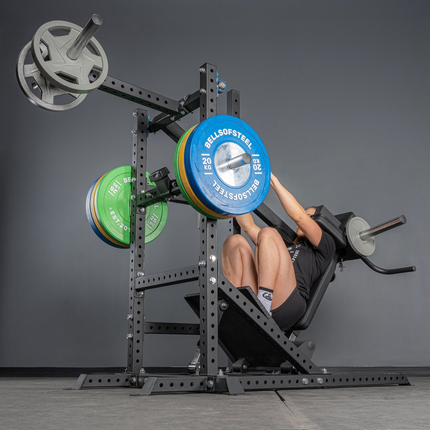 Bells Of Steel Pandemonium Squat – 3-in-1 Pendulum Squat / Calf Press / Viking Press Machine - PSM-MA-SET