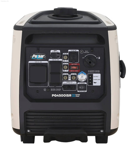 Aurora Generators Pulsar PG4500iSR Inverter 4500W Generator, RATED 3700W | Gas Generators - PowerGen USA - PG4500iSR