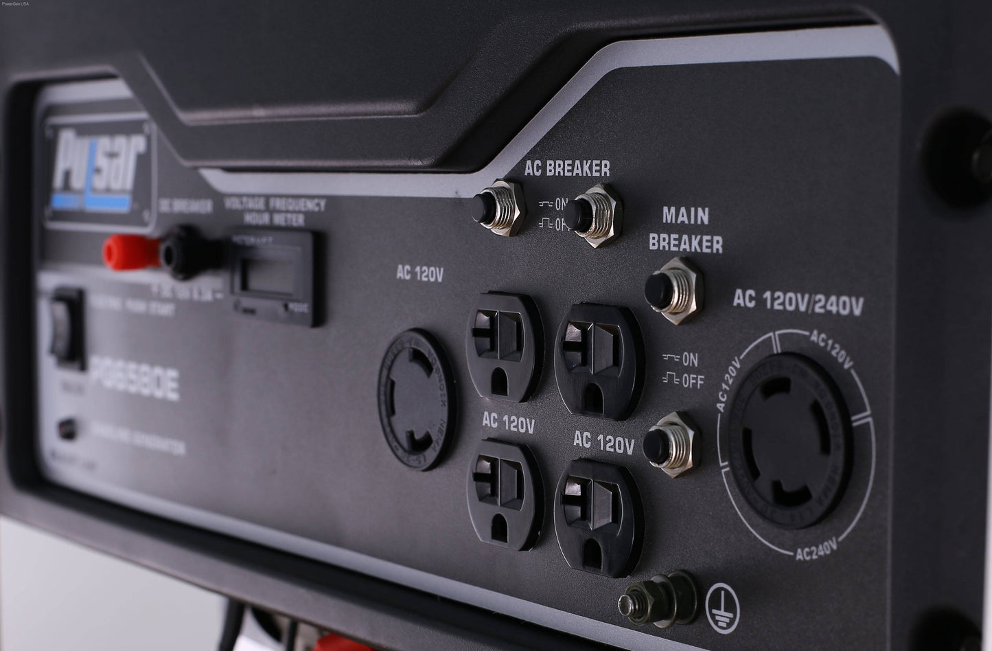 Aurora Generators Pulsar PG6580E-6580W Generator RATED 5500W Carb Approved - PowerGen USA - PG6580E