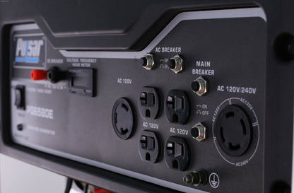 Aurora Generators Pulsar PG6580E-6580W Generator RATED 5500W Carb Approved - PowerGen USA - PG6580E