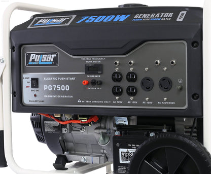 Aurora Generators Pulsar PG7500-7500W Generator RATED 6000W - PowerGen USA - PG7500