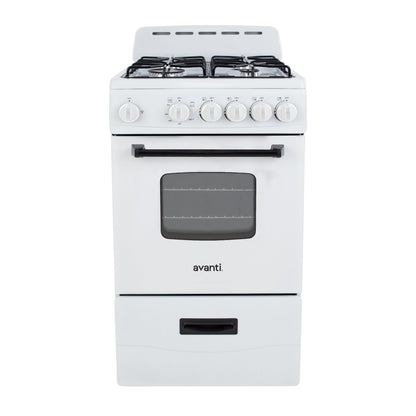 Avanti 20" Compact Gas Range Oven - GR2013CSS