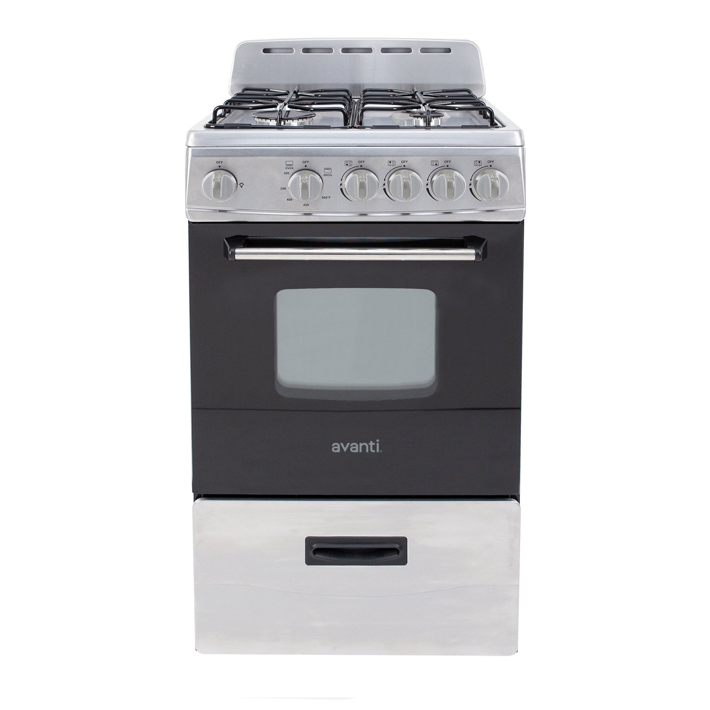 Avanti 20" Compact Gas Range Oven - GR2013CSS