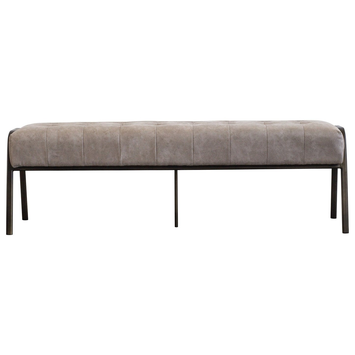 New Pacific Direct Venturi PU Leather Tufted Bench 9900025-278