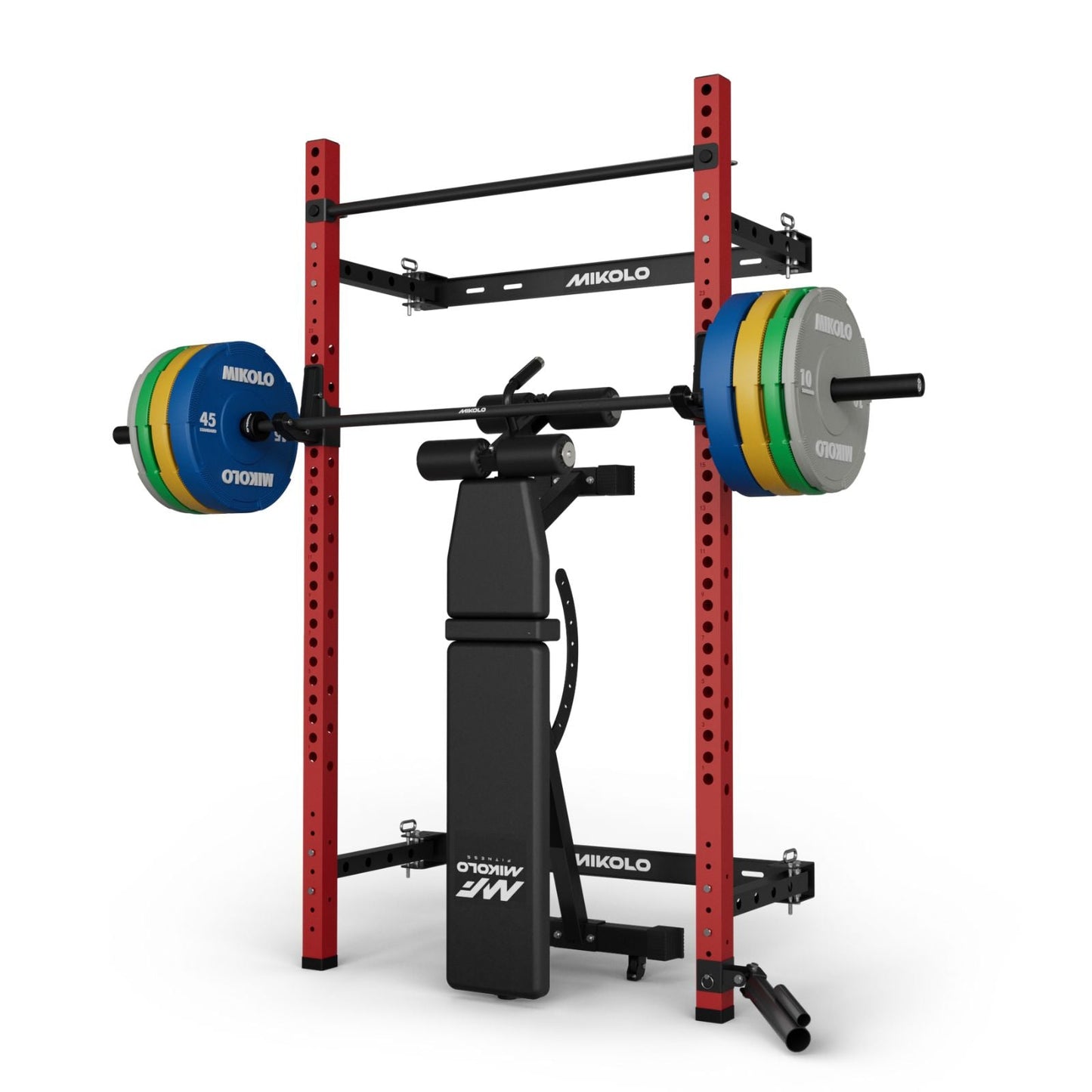 Mikolo Fitness FOLDGYM Essential Package - DM-QJ-R-HP-RRB