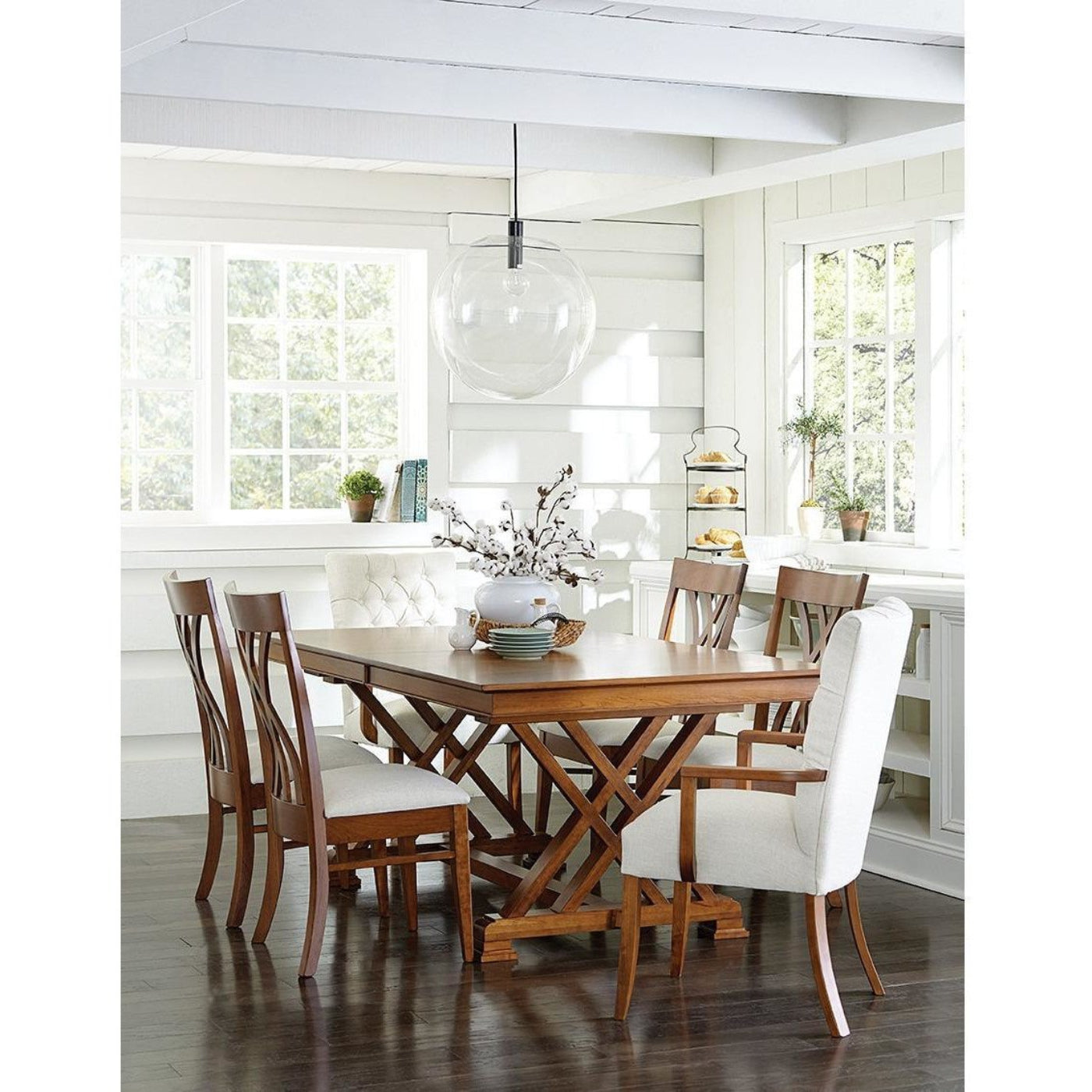 QW Amish Alana Side Chair - 192S-ALANA-FAB