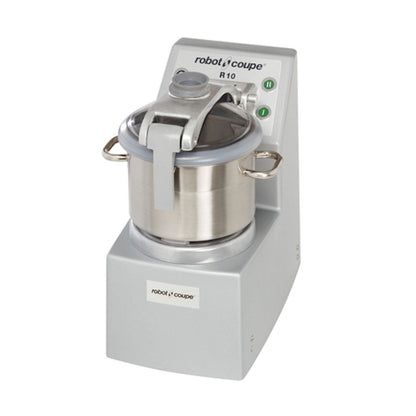 Robot Coupe R10 Vertical Food Processor with 10 Qt. Stainless Steel Bowl - RCR10