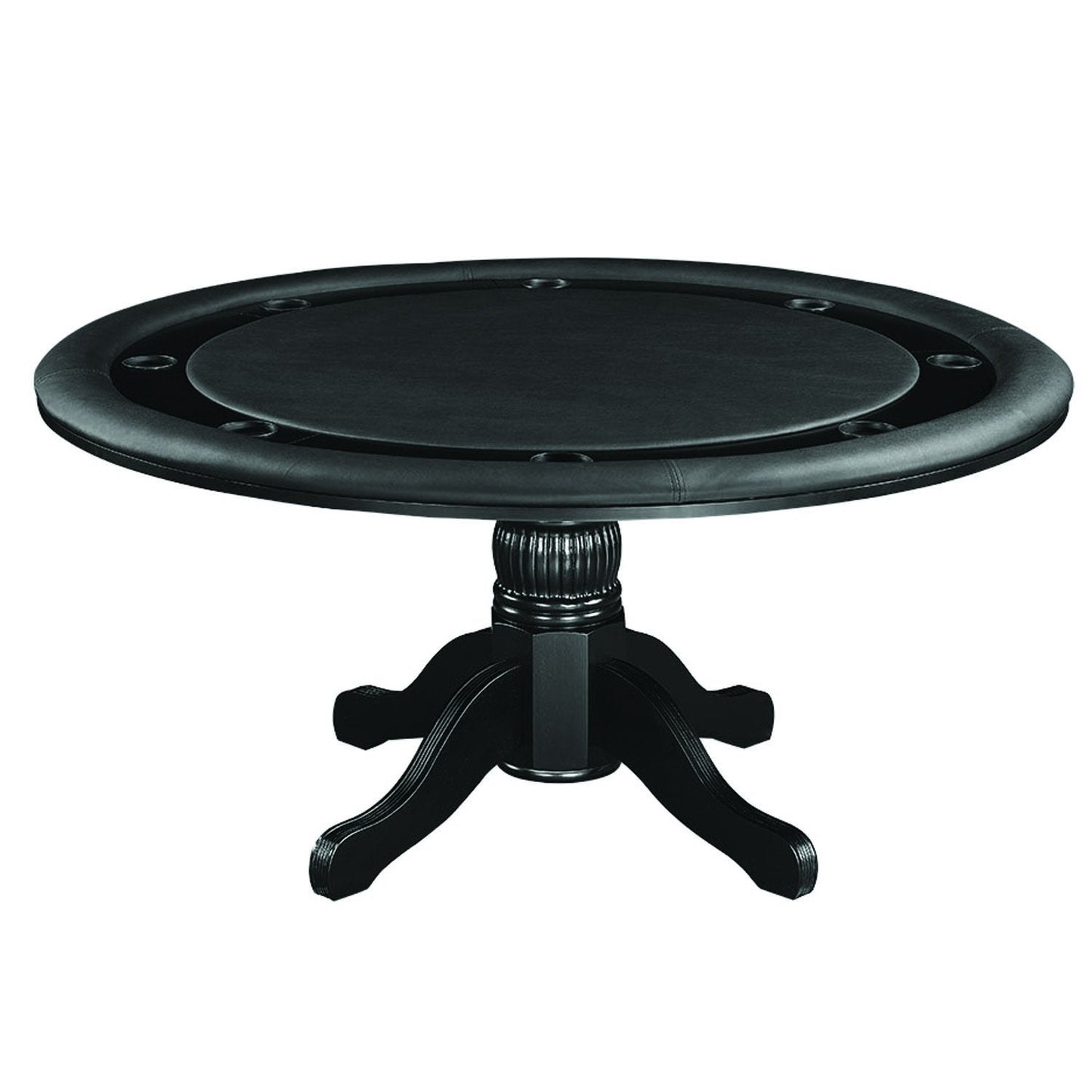 RAM Game Room 60" Texas Hold'em Game Table With Dining Top