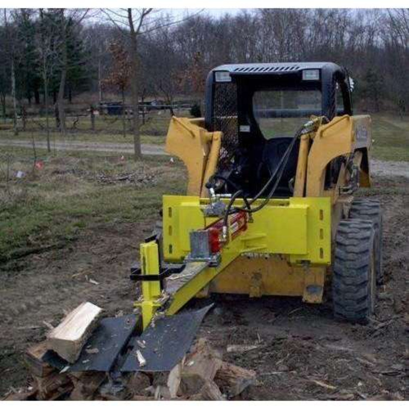 Lumber Jack 20 Ton Skid Steer Log Splitter Attachment  - SSH20