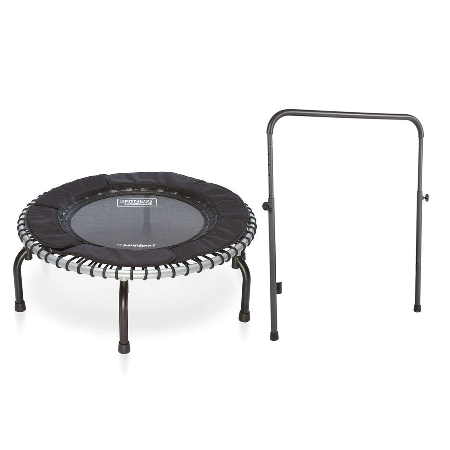 Disc-O-Bed JumpSport 370 Indoor Lightweight 39-Inch Heavy Duty Fitness Trampoline, Black - 250169