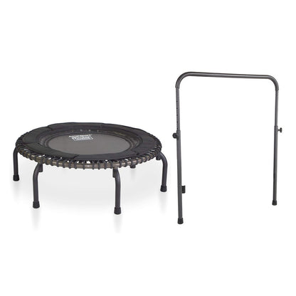 Disc-O-Bed JumpSport 370 PRO Indoor Heavy Duty 39-Inch Trampoline with Handle Bar Accessory - 250176