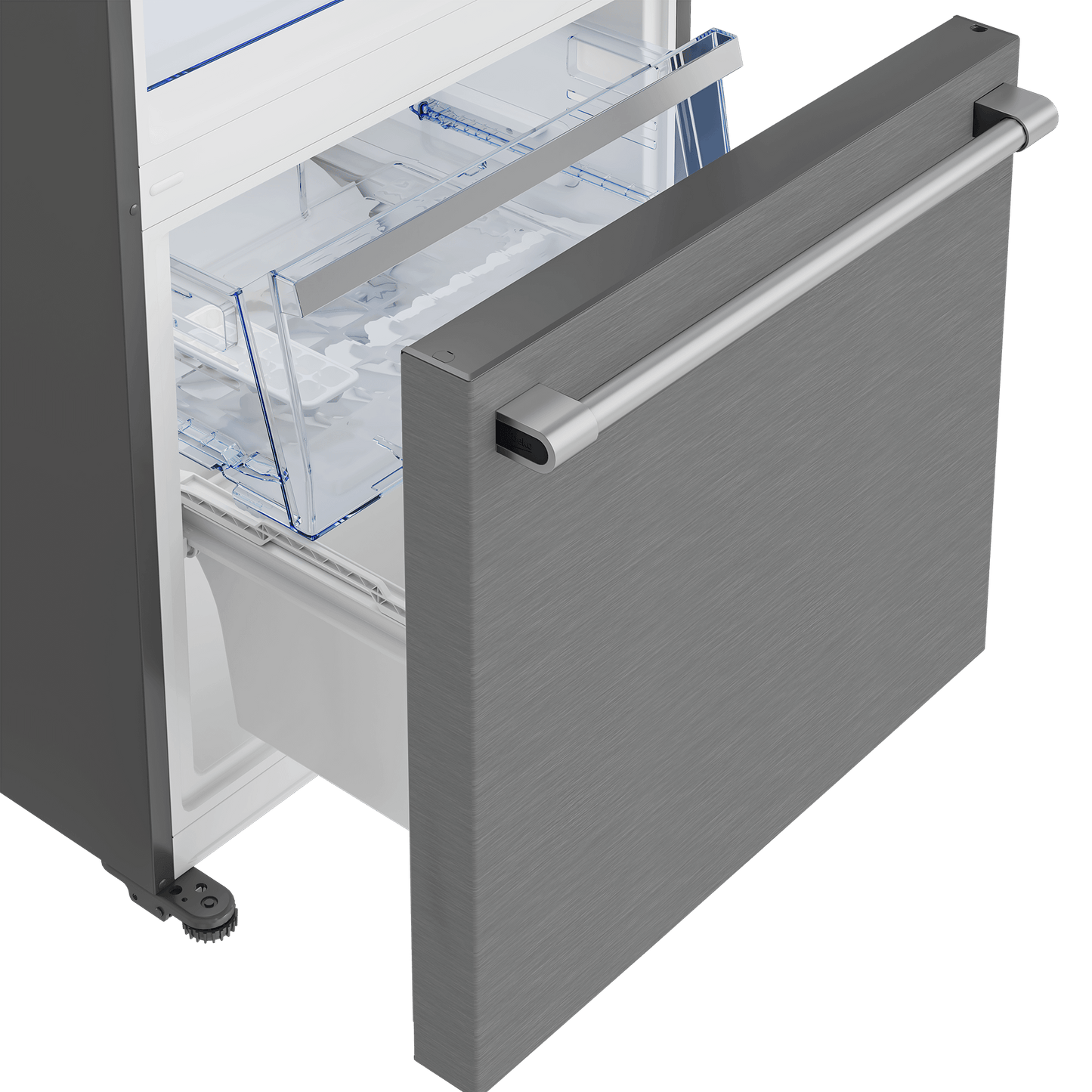 BEKO 30" Bottom Freezer Refrigerator with HarvestFresh in Stainless Steel - BFBD30216SSL