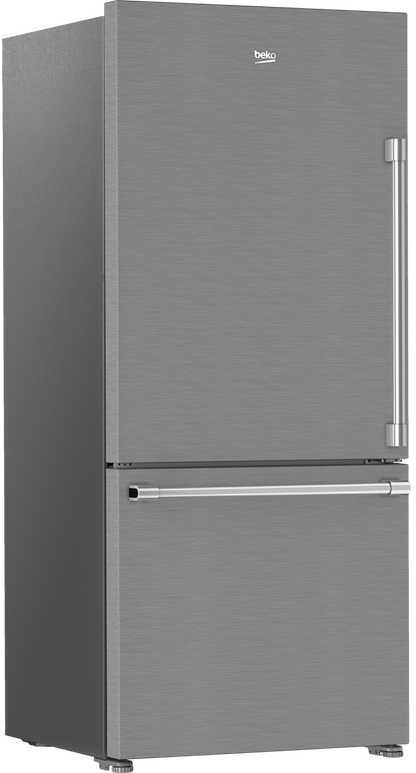BEKO 30" Bottom Freezer Refrigerator with HarvestFresh in Stainless Steel - BFBD30216SSL