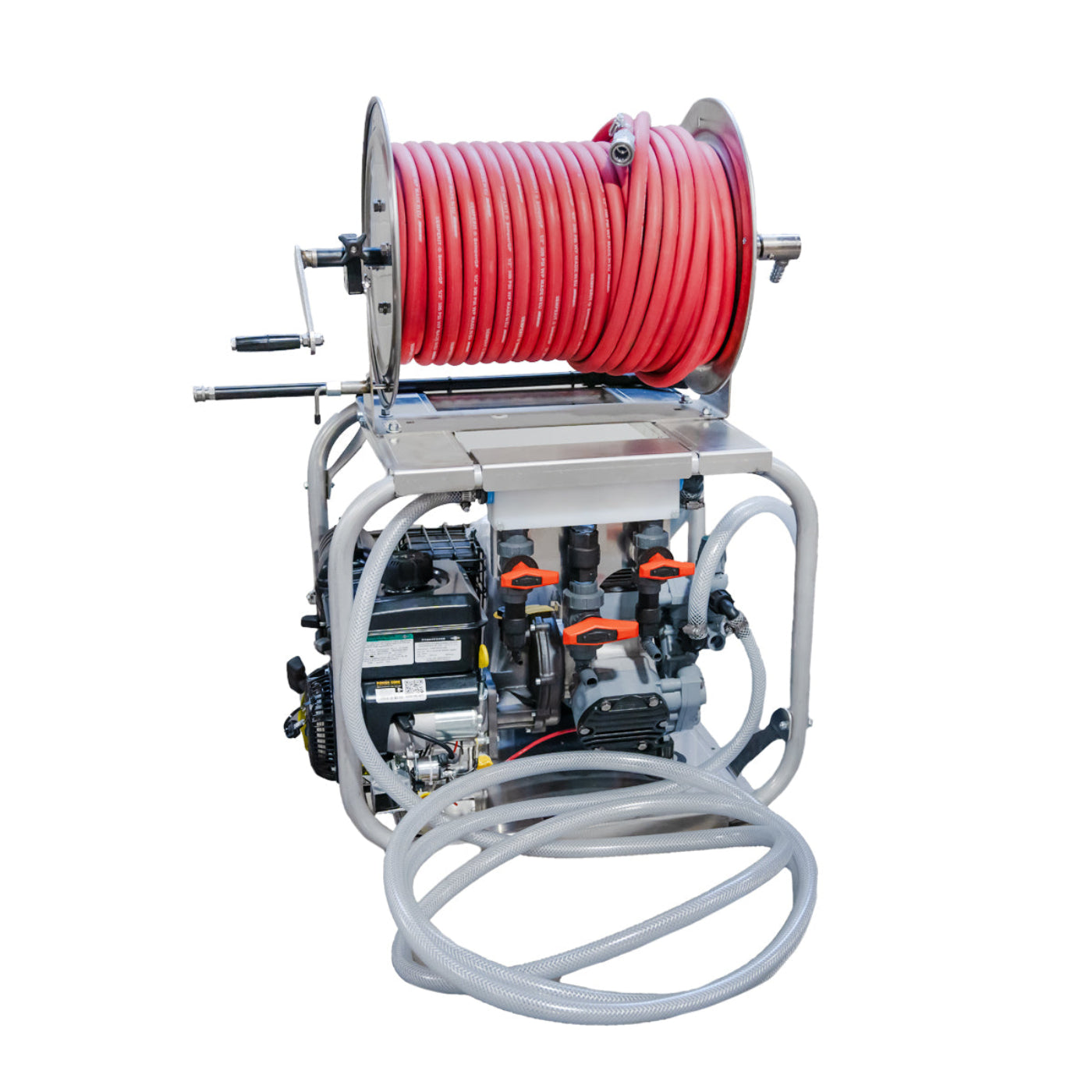 CleanFreak Softwash System (300 PSI @ 11.0 GPM) w/ Comet P40 Pump & Electric Start 6.5 HP Vanguard Engine - WET-A-ASW-0002