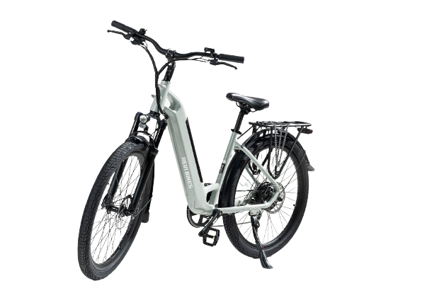Samson Revi Bikes Oasis E-Bike Lithium Ion 48V 15AH 750W 55 Mile Range 25 MPH New - OASIS-VANILLA