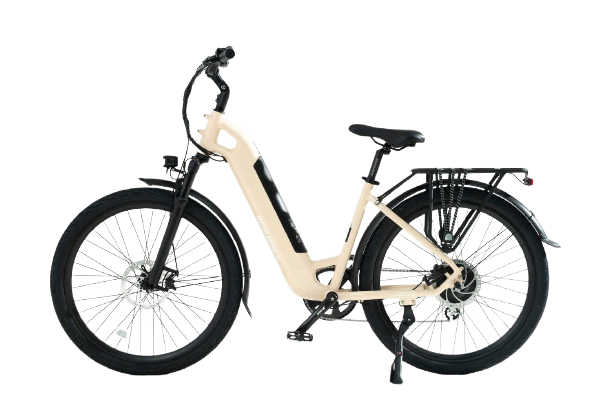 Samson Revi Bikes Oasis E-Bike Lithium Ion 48V 15AH 750W 55 Mile Range 25 MPH New - OASIS-VANILLA