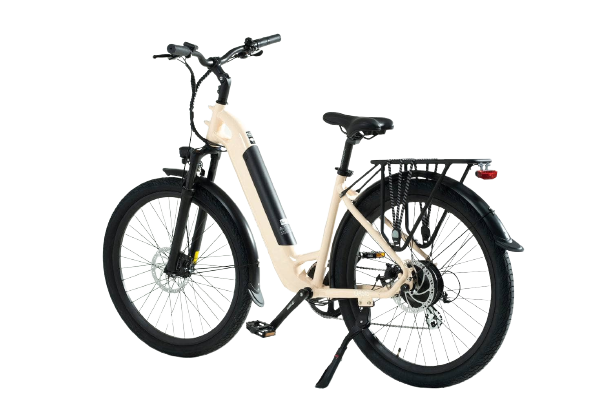 Samson Revi Bikes Oasis E-Bike Lithium Ion 48V 15AH 750W 55 Mile Range 25 MPH New - OASIS-VANILLA