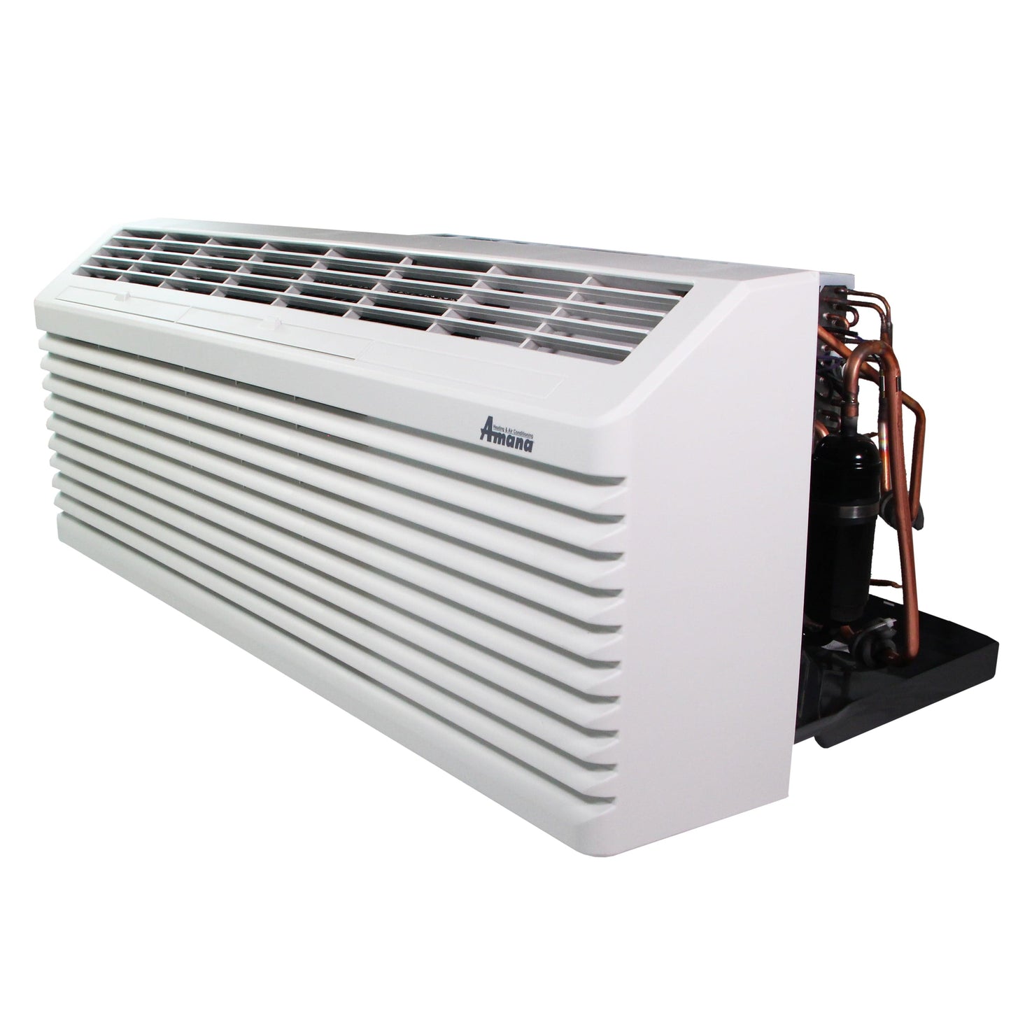 AMANA PTAC 7,000 BTU Air Conditioner Heat Pump PTH073J25AXXX with 2.5 kW Heater 15 Amp plug R32 - APTH07J20027