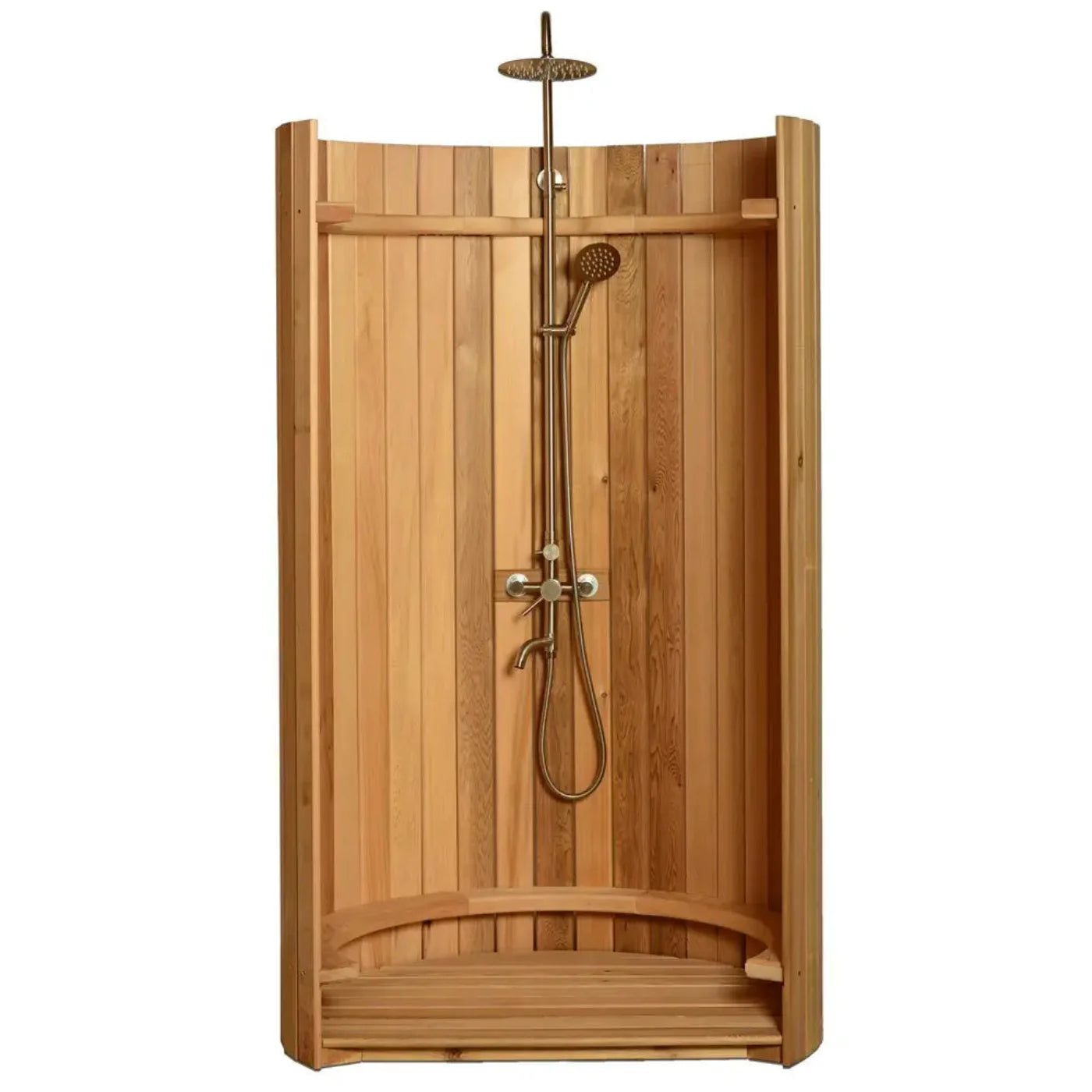 Rinse Outdoor Showers Detachable Floor Section