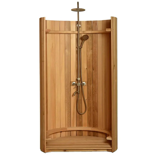 Rinse Outdoor Showers Detachable Floor Section