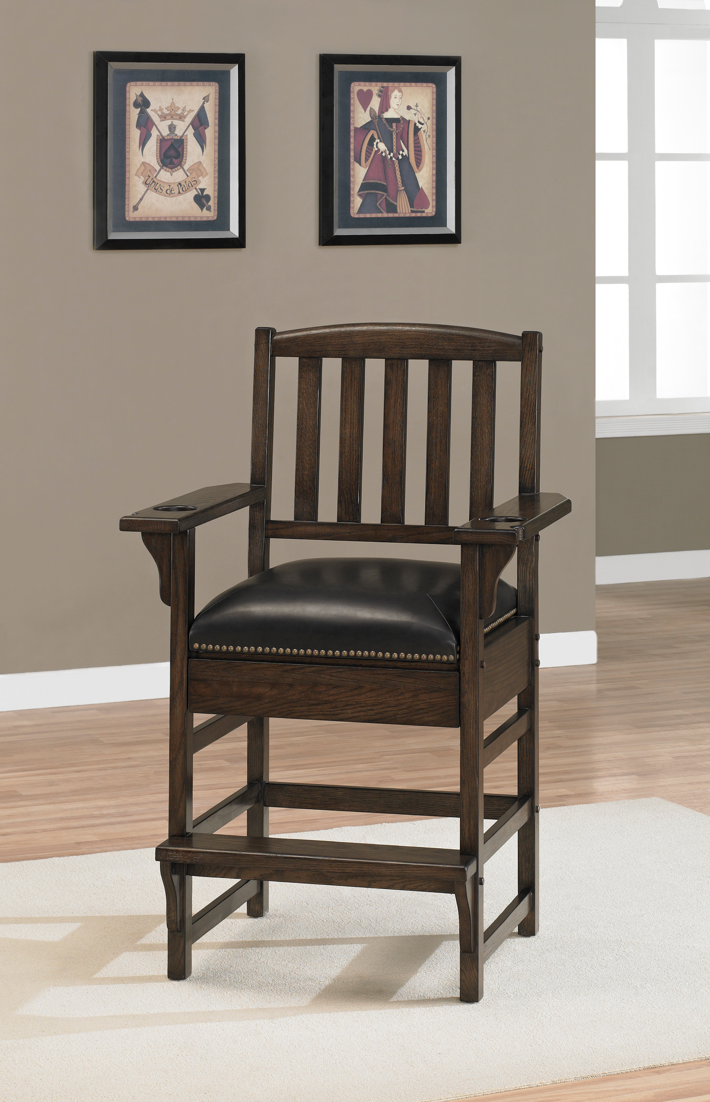 American Heritage King Chair - E100610BLK