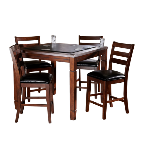American Heritage Rosa Game Table (Suede) - E100743SD