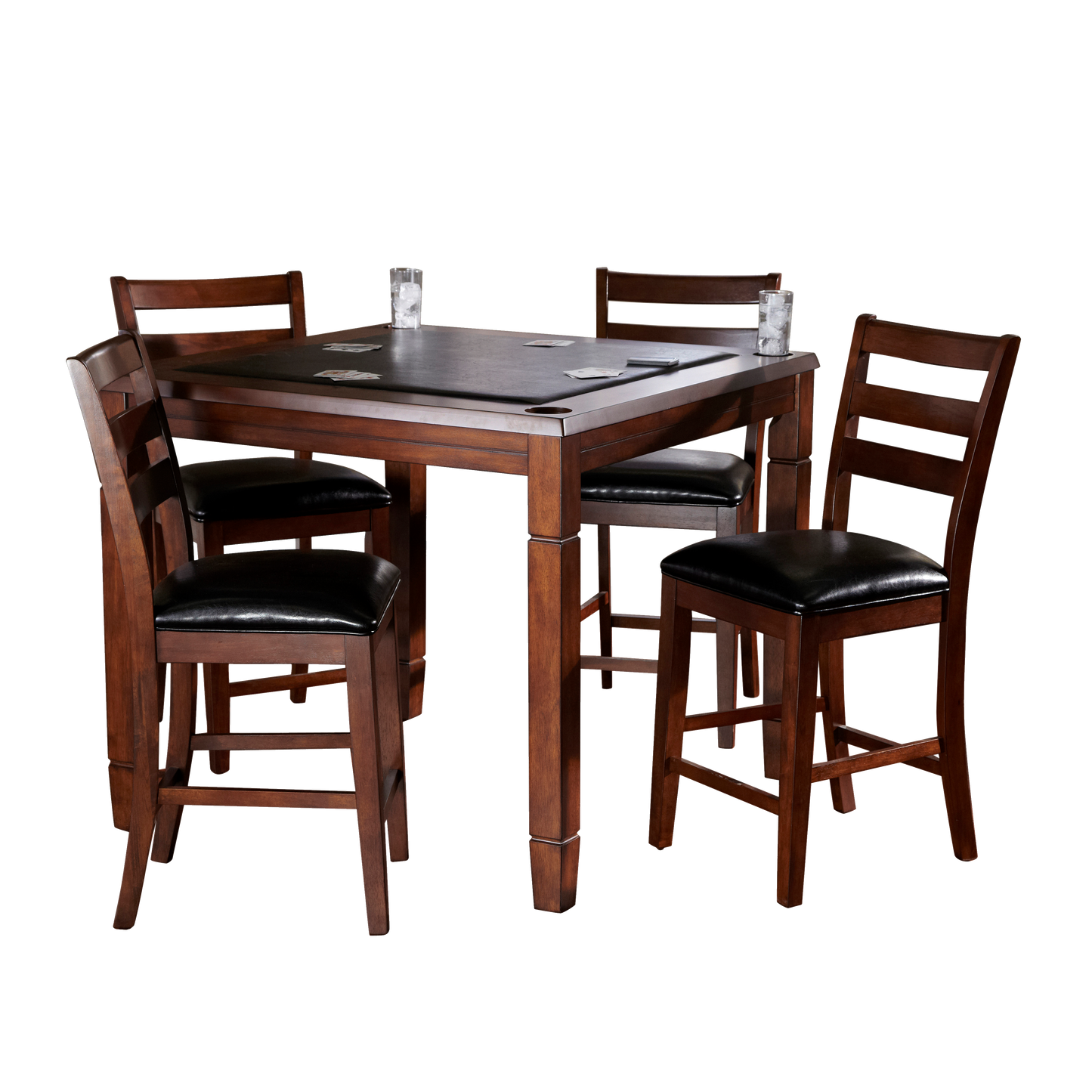 American Heritage Rosa Game Table (Suede) - E100743SD