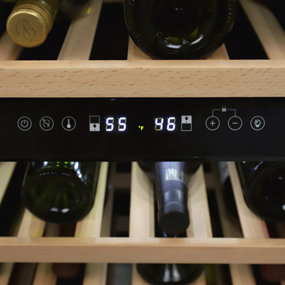 Avanti DESIGNER Series Dual-Zone Wine Cooler, 46 Bottle Capacity - WCD46DZ3S