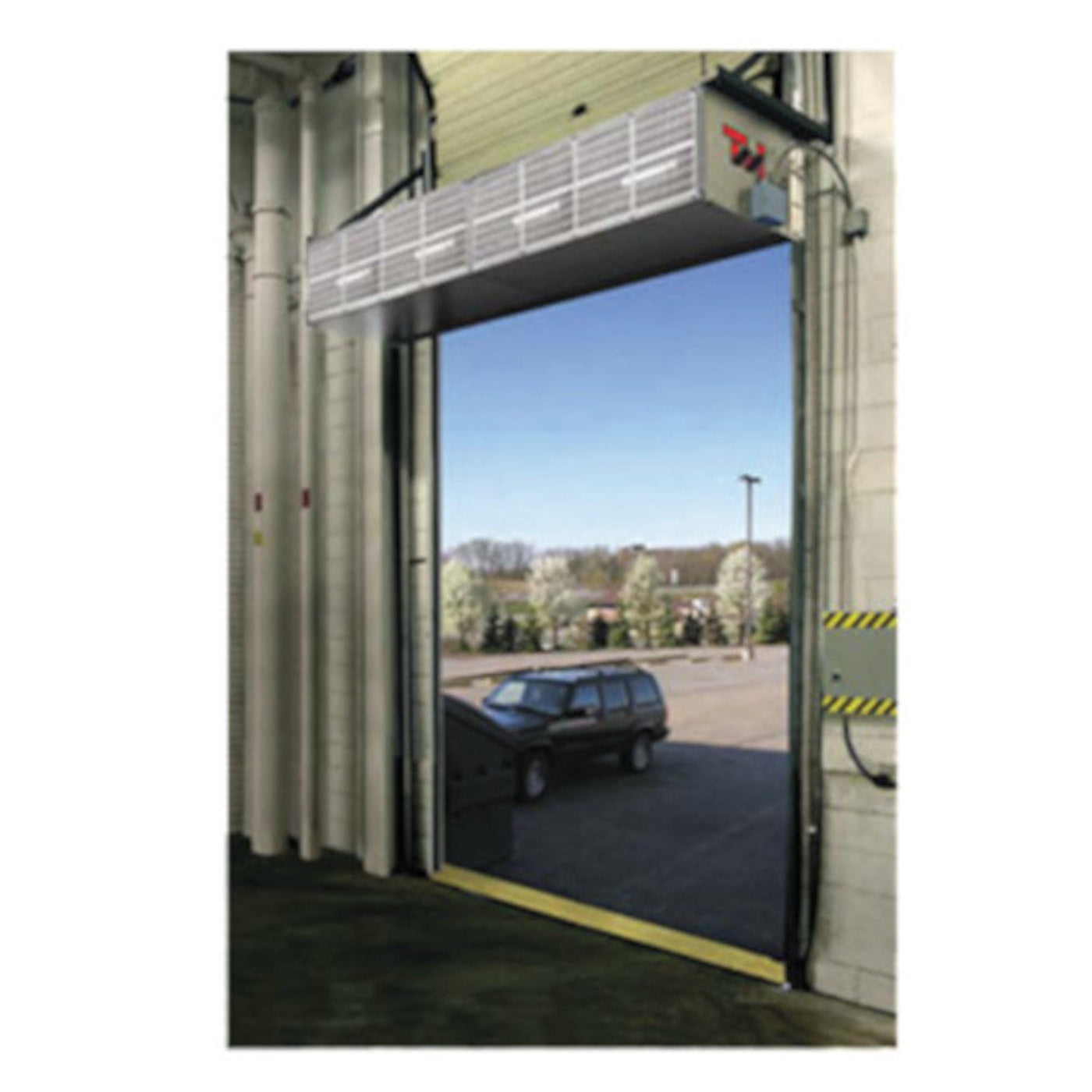 Curtron S-HD-96-2 97" Heavy-Duty Industrial Air Curtain - CUSHD962
