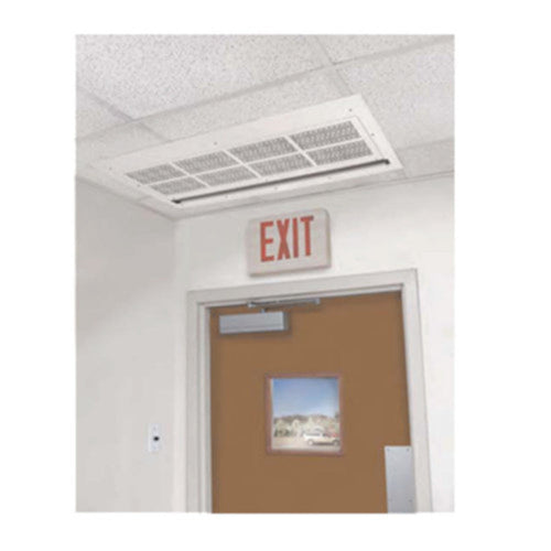Curtron S-ICM-144-4-EH-FILTER 147" In-Ceiling Mounted Air Curtain w/ Air Filter - CUSICM1444EHFILTER