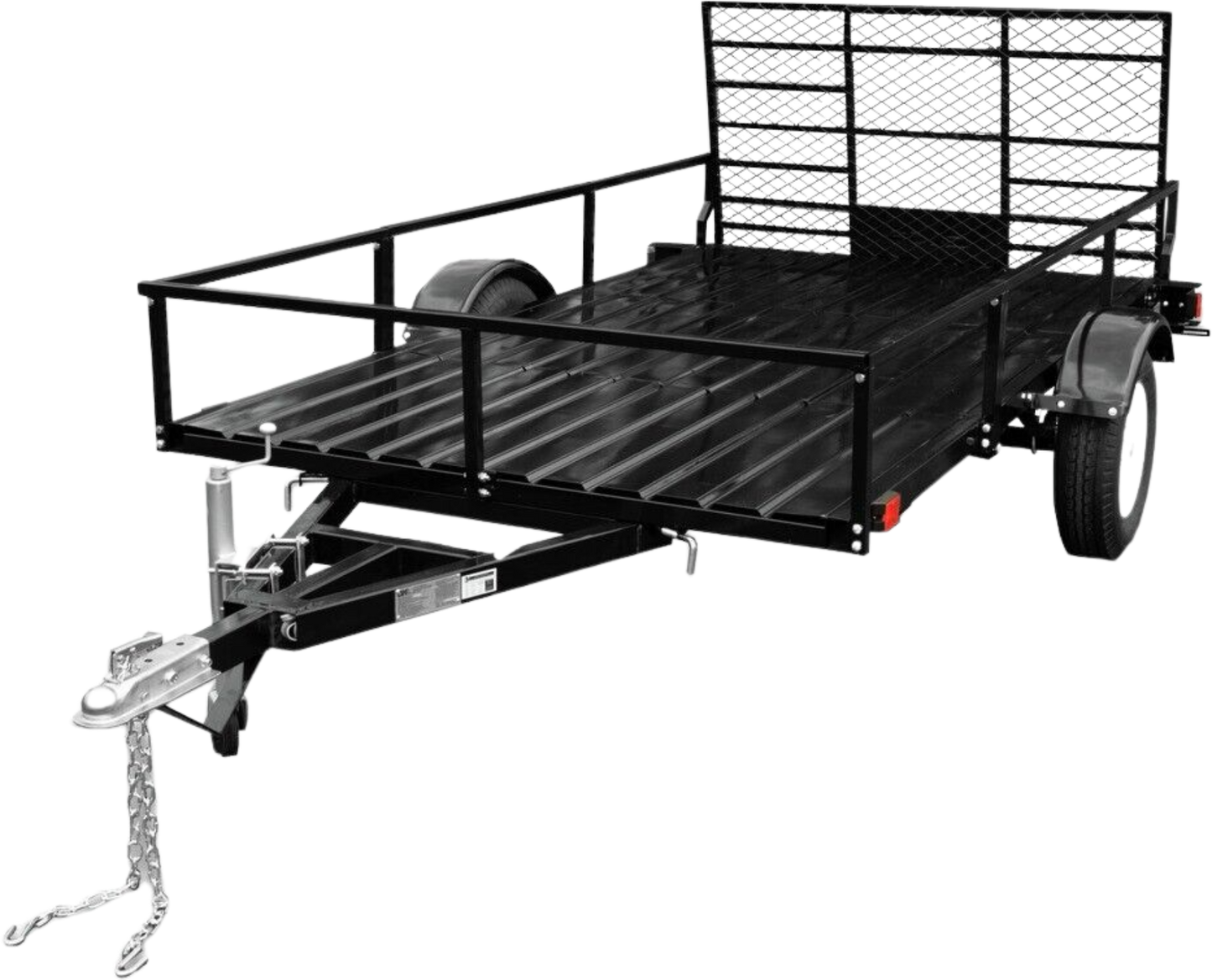 DK2 MMT6X10 1950 lb. Capacity 6 ft. x 10 ft. Drive-Up Gate Single Axle Trailer Kit New - MMT6X10