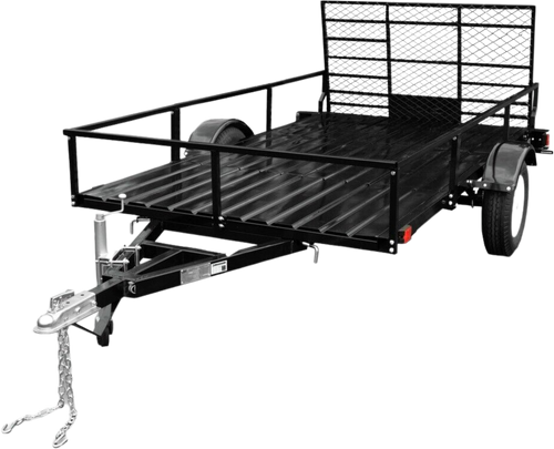 DK2 MMT6X10 1950 lb. Capacity 6 ft. x 10 ft. Drive-Up Gate Single Axle Trailer Kit New - MMT6X10