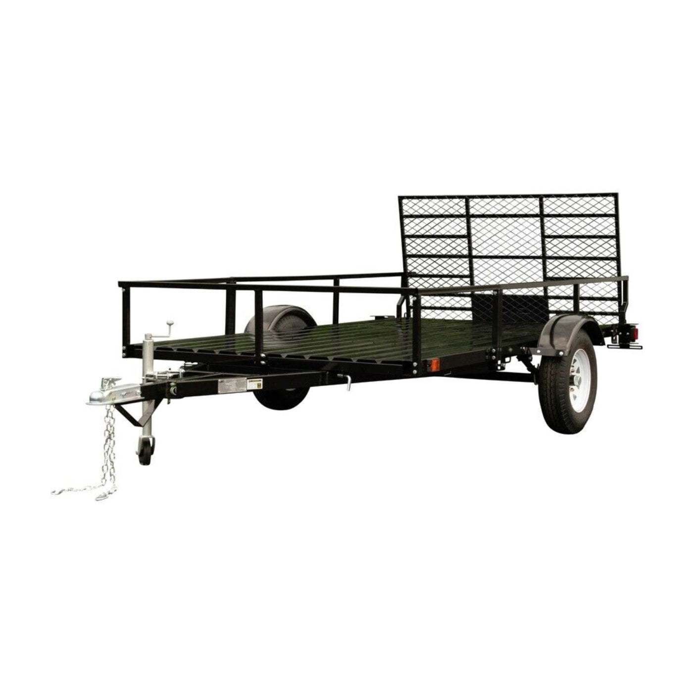 DK2 MMT6X10 1950 lb. Capacity 6 ft. x 10 ft. Drive-Up Gate Single Axle Trailer Kit New - MMT6X10