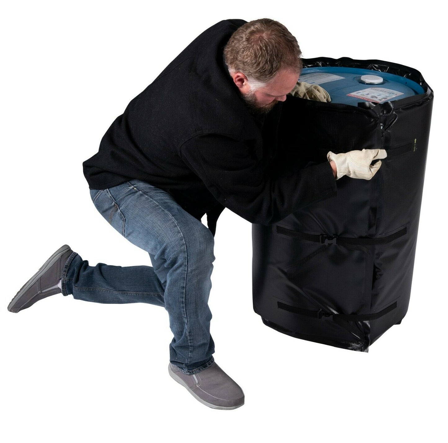 Powerblanket BH55RR-100 55 Gallon Insulated Drum Heater 100°F Fixed New - BH55RR-100