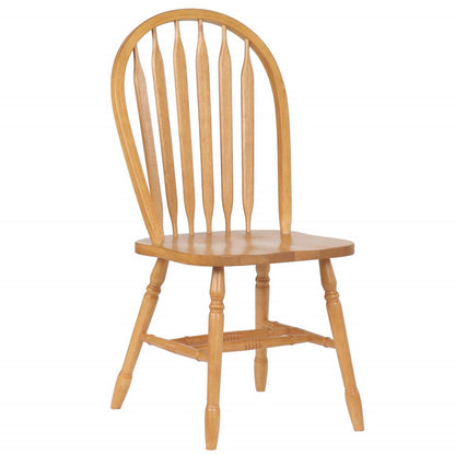Sunset Trading Oak Selections 5 Piece 66" Oval Extendable Pedestal Dining Set - DLU-TBX4266-820-LO5PC