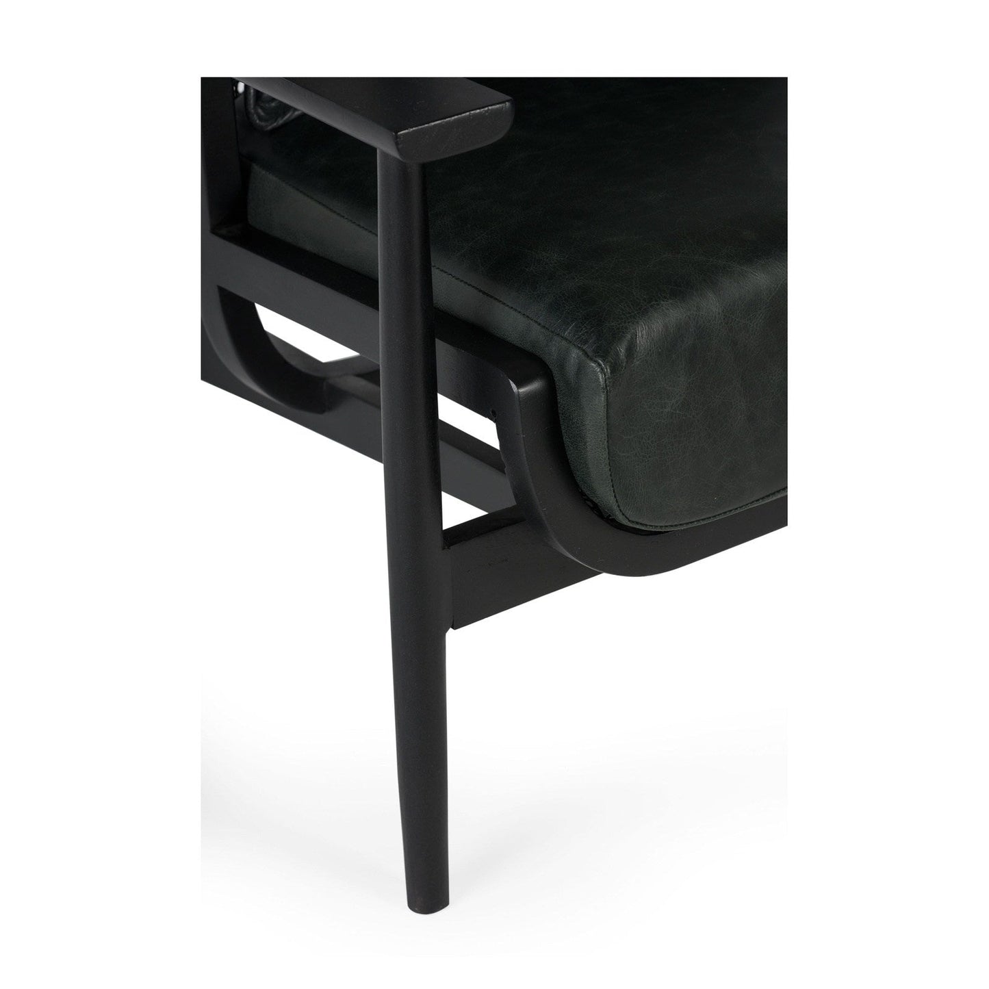 Union Home Wingman Lounge Chair - Black  - LVR00206