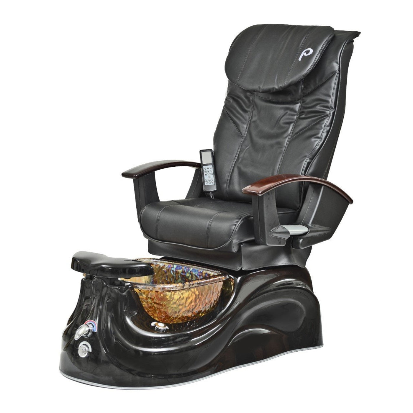 Pibbs San Marino Pipeless Pedicure Spa with Glass Bowl and Shiatsu Massage - PIB-PS-65