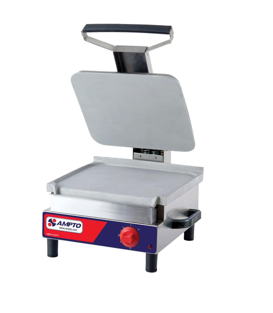 AMPTO ASL Single Sandwich Grill 12'' x 13-3/4'' Flat - SASL