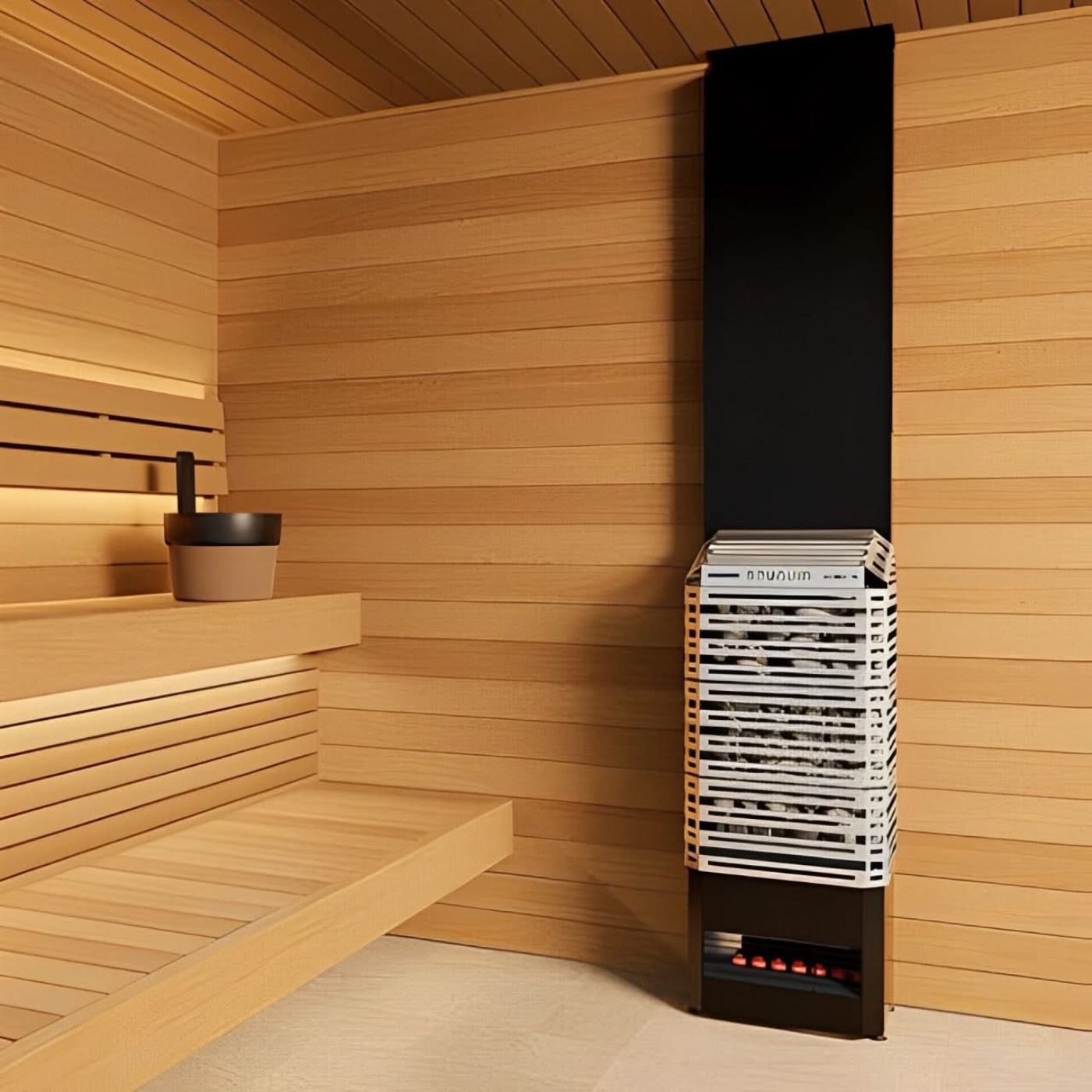 Harvia Saunum AIR 5 Sauna Heater Stainless - 4745090017892