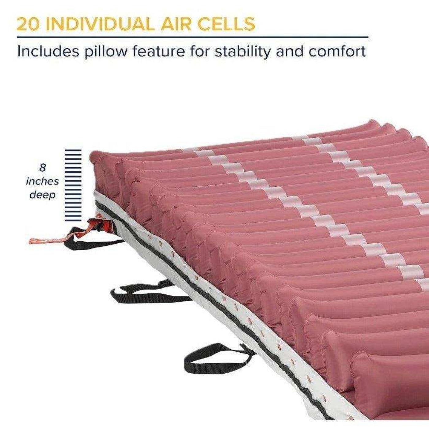 Drive Medical Med Aire Low Air Loss Mattress Replacement System - DM-14027