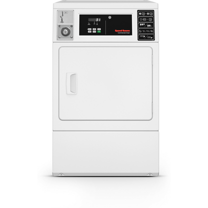 SPEED QUEEN DV6010WG Front Control Single Gas Dryer - Single Coin Drop Installed (Not For Residential Use) - DV6010WG