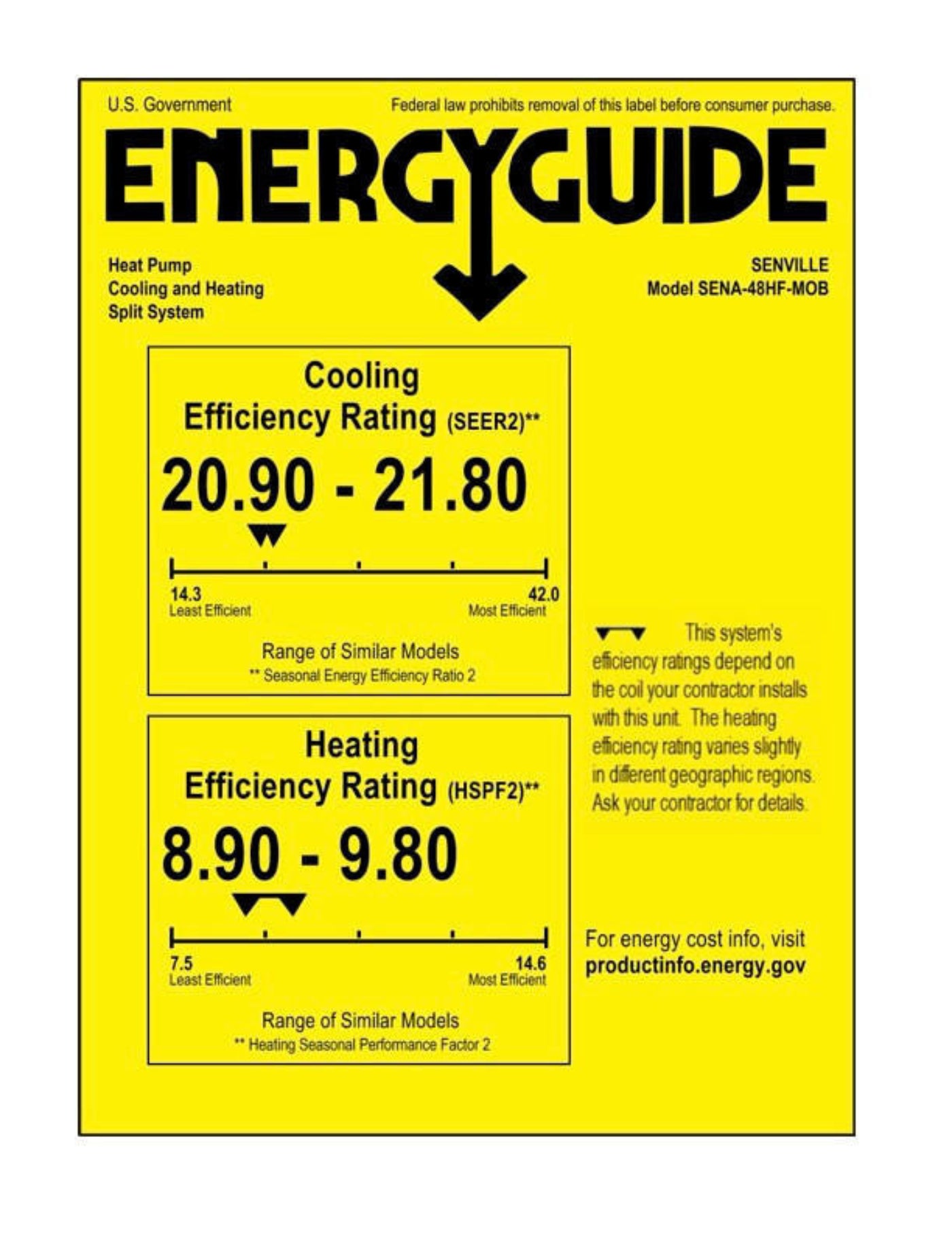 Senville 48000 BTU Multi Zone Outdoor Unit (2-5 Zones) - 1779520857492_268