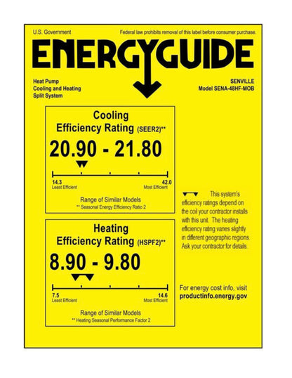 Senville 48000 BTU Multi Zone Outdoor Unit (2-5 Zones) - 1779520857492_268