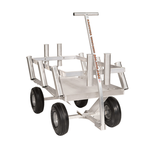 Alumacart Sidekick Pier and Dock Wagon with Rod Holders New