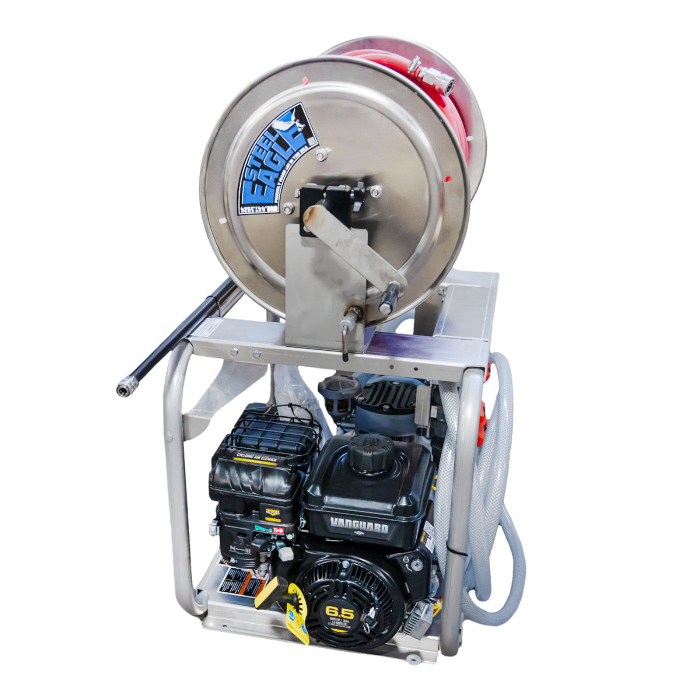 CleanFreak Softwash System (300 PSI @ 11.0 GPM) w/ Comet P40 Pump & Electric Start 6.5 HP Vanguard Engine - WET-A-ASW-0002