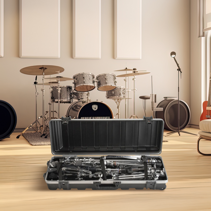 SKB vSeries 3611 Hard Case with Wheels for Mic Stand and Drum Hardware Transport - 422010