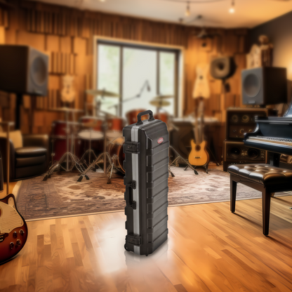SKB vSeries 3611 Hard Case with Wheels for Mic Stand and Drum Hardware Transport - 422010