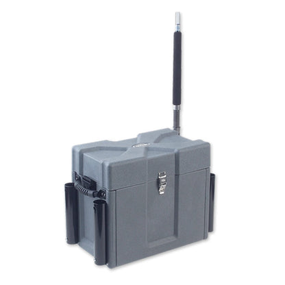SKB Medium Tackle Box, 4 Storage Boxes with Dividers and Padlockable Latch, Gray - 420648